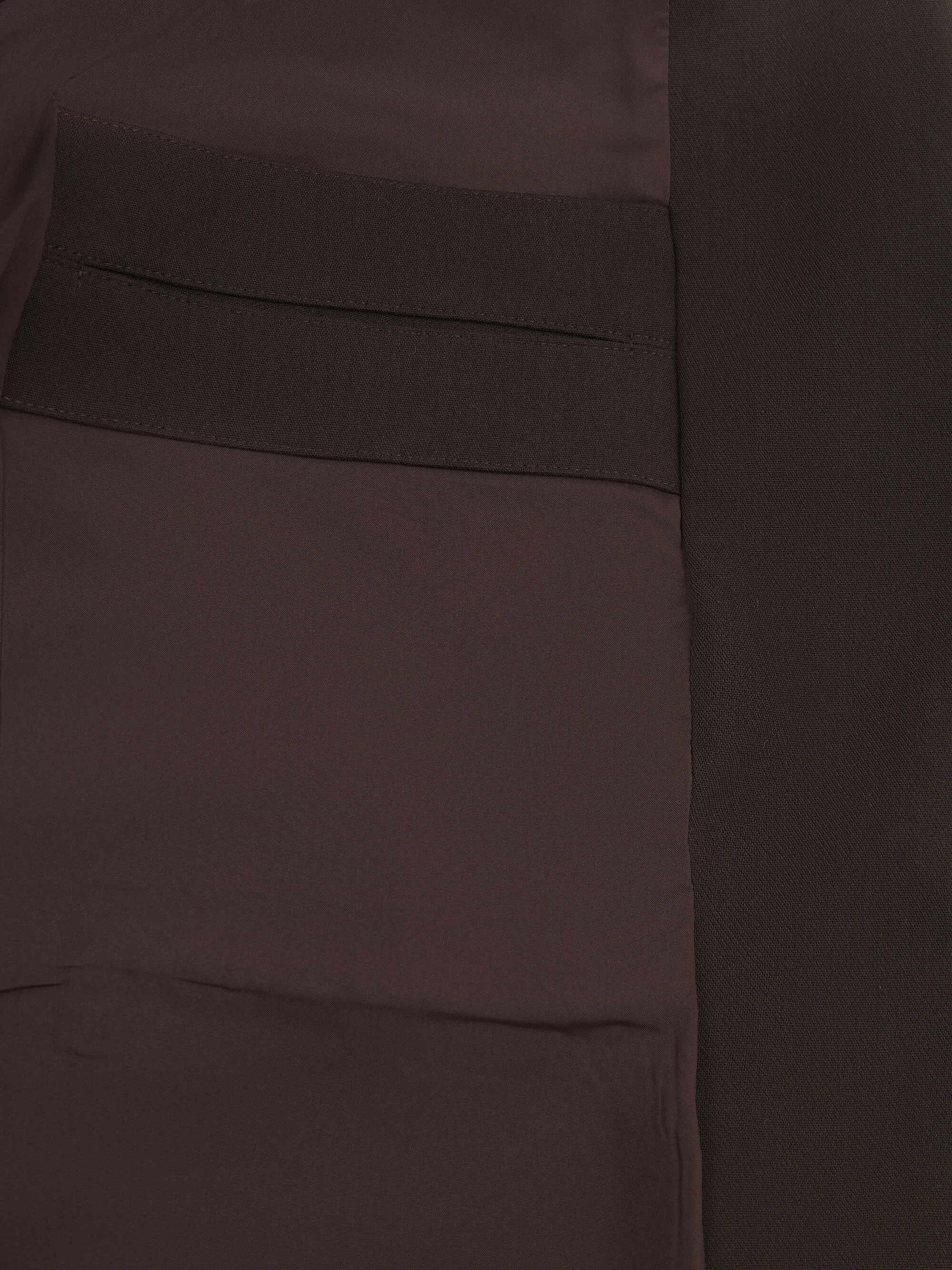 'BEAU' OVERSIZED SINGLE BREAST BLAZER BROWN - Image 4