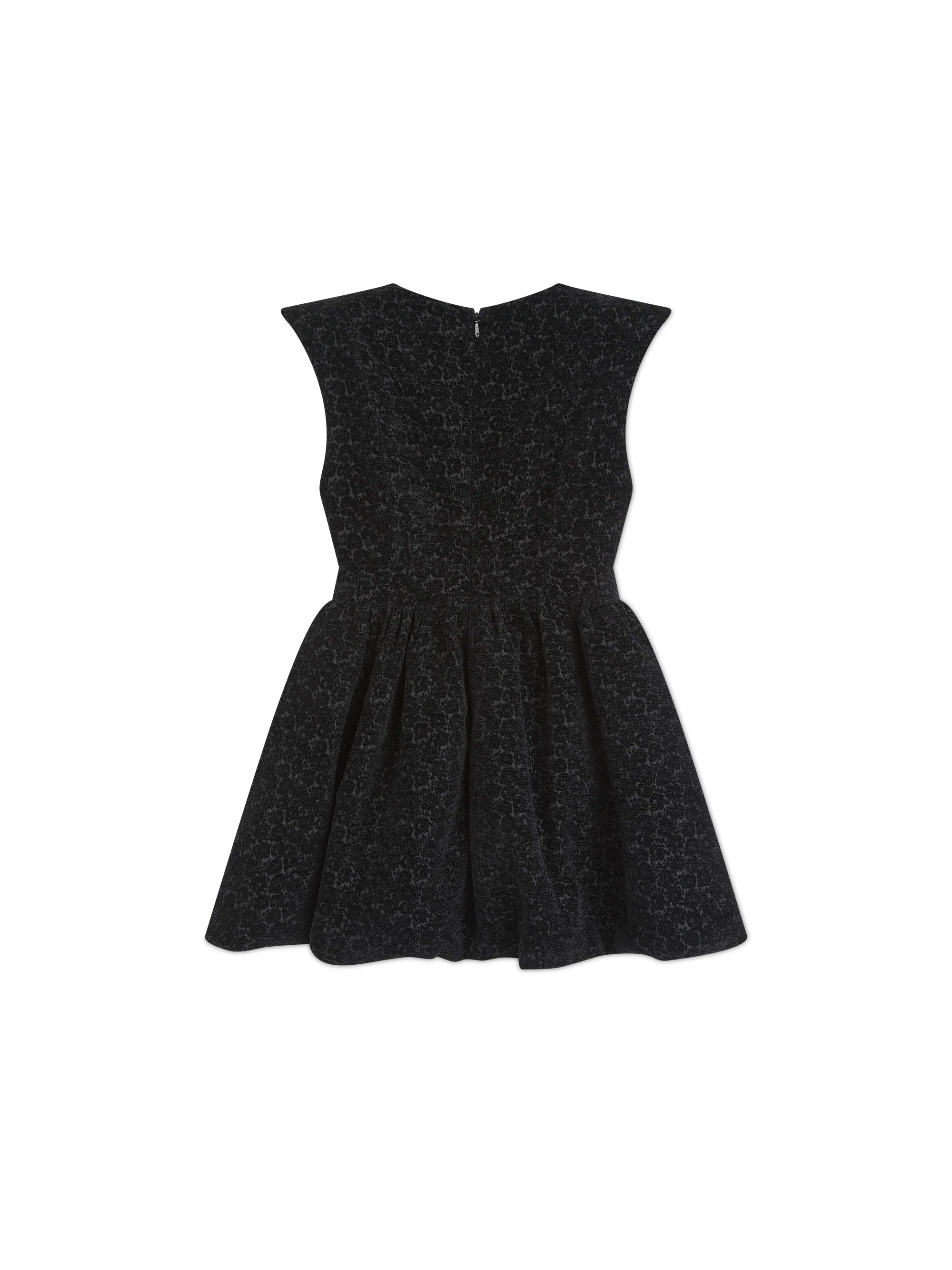 'COCO' CINCHED WAIST COCKTAIL MINI DRESS BLACK - Image 5