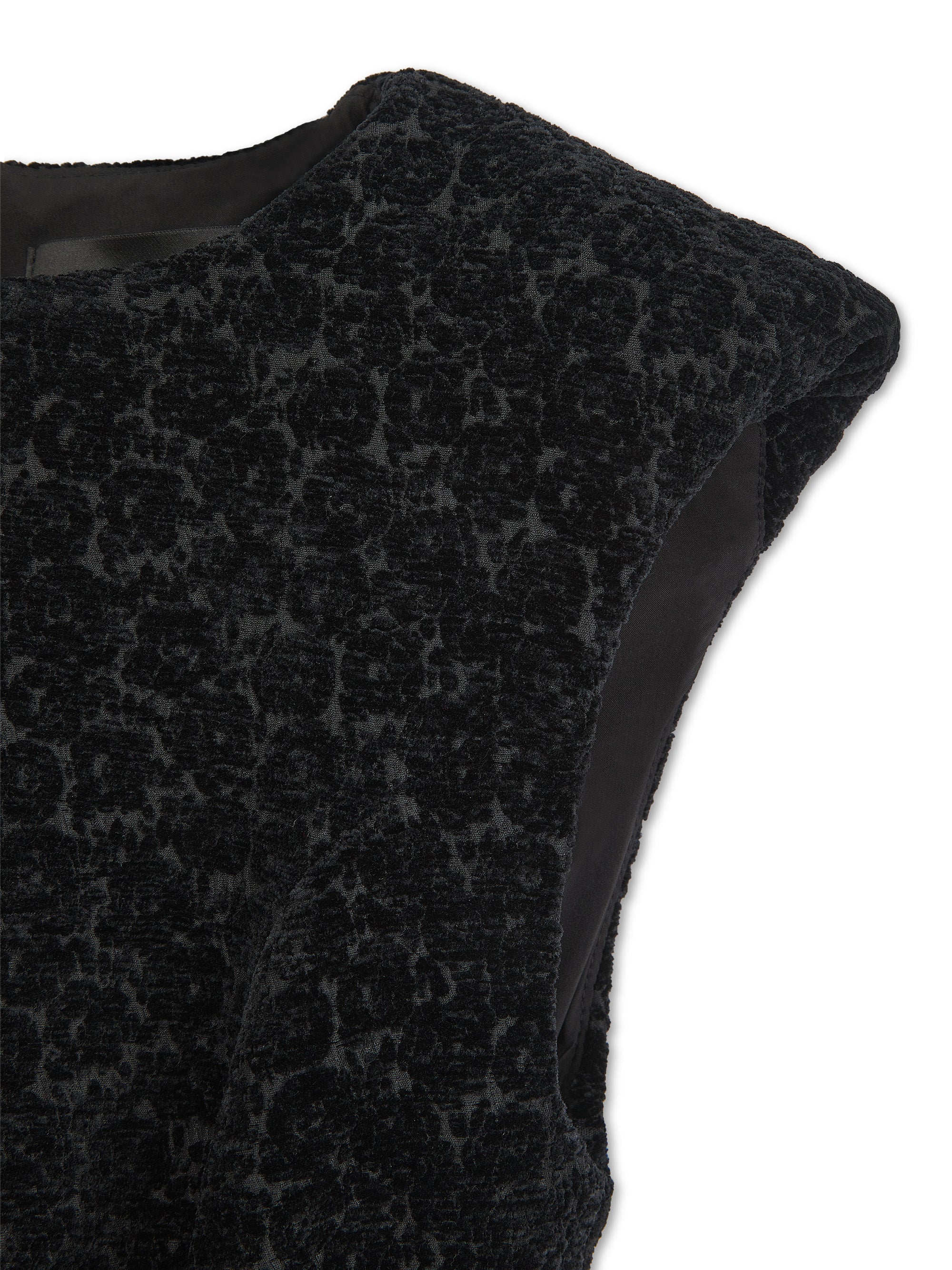'COCO' CINCHED WAIST COCKTAIL MINI DRESS BLACK - Image 6