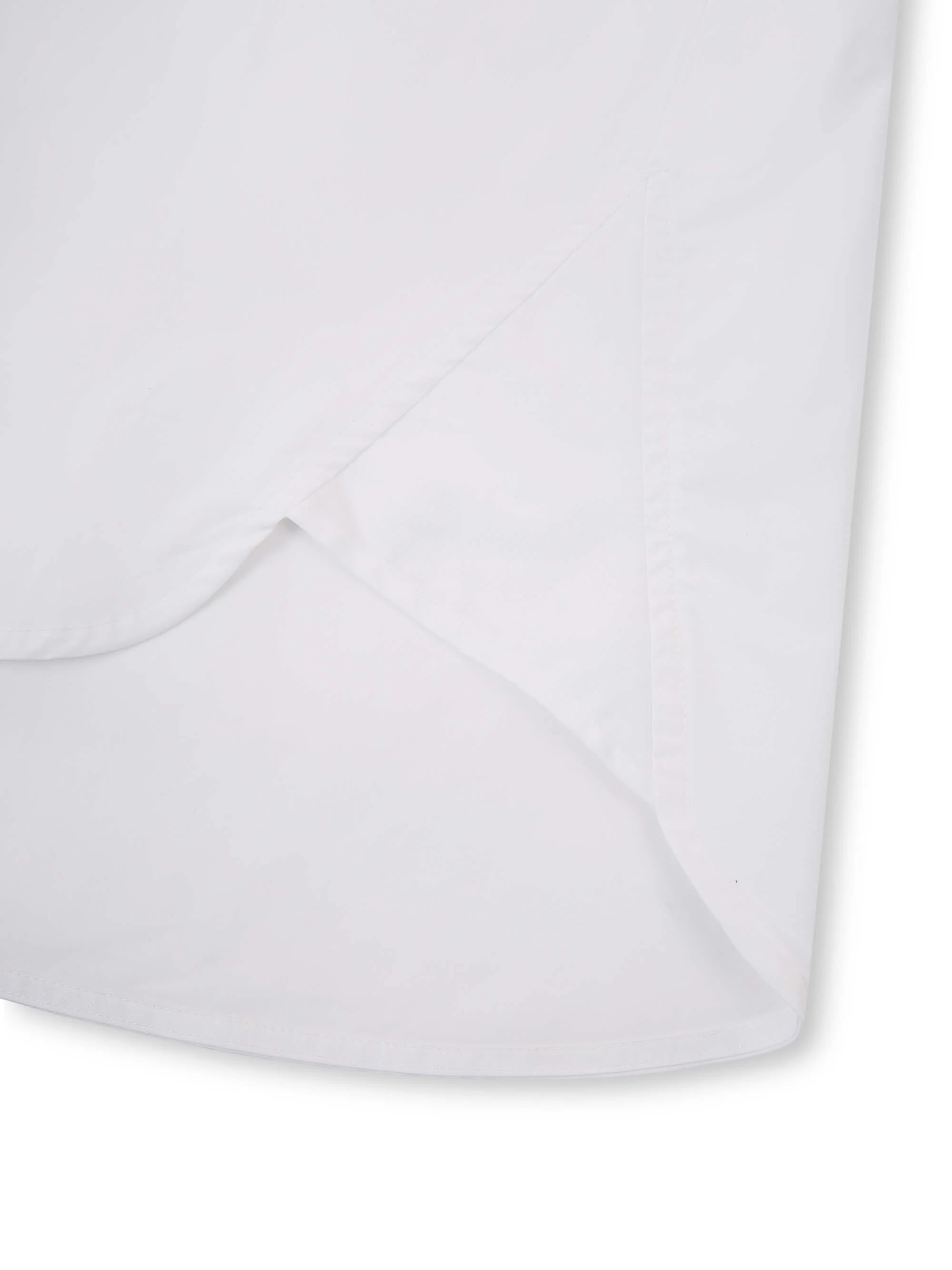 ‘EASY DOES IT’ COTTON BOX PLEAT SHIRT WHITE - Image 7