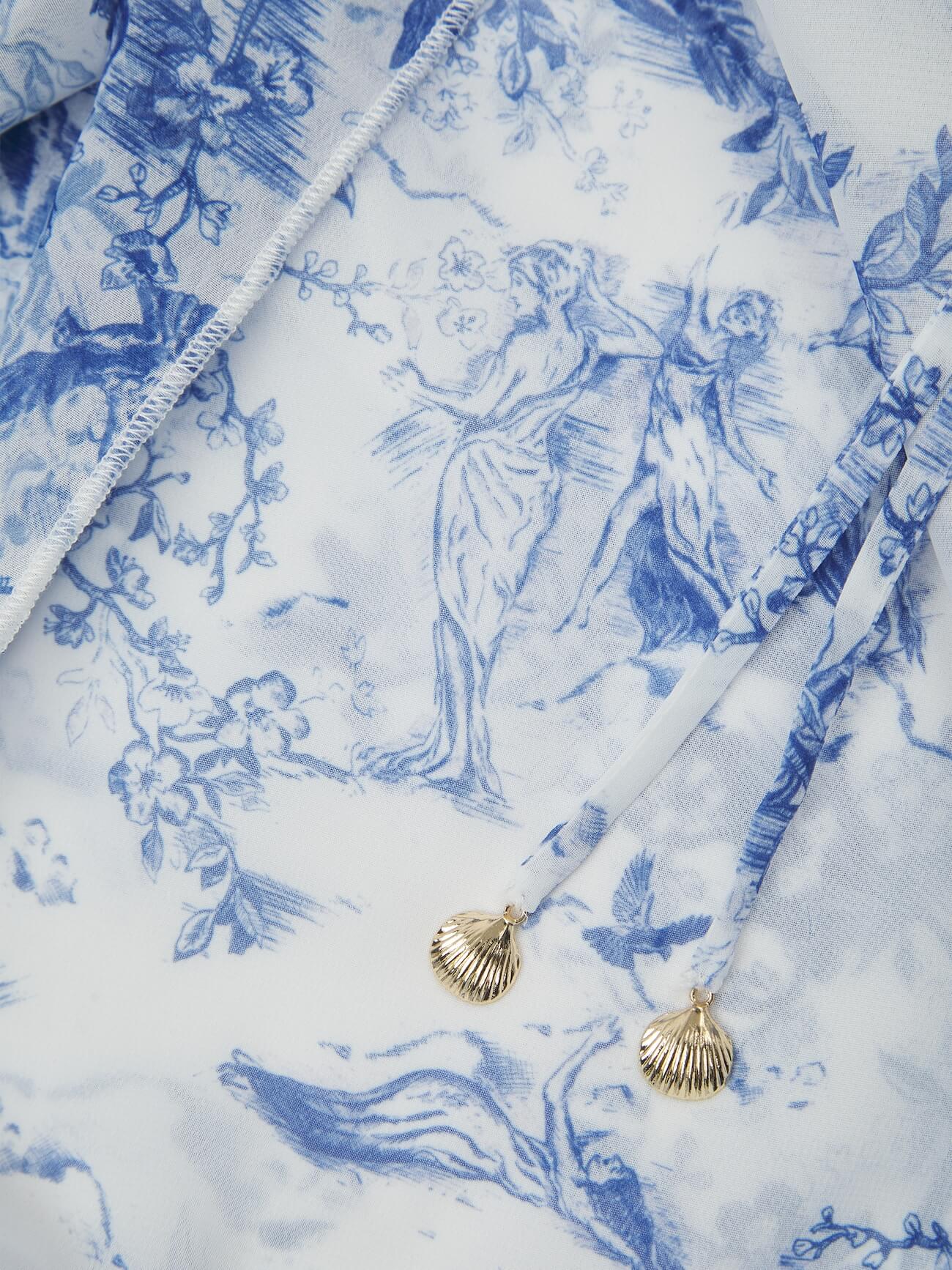 'APHRODITE' HIGH LOW HEM VOLUME DRESS TOILE - Image 21