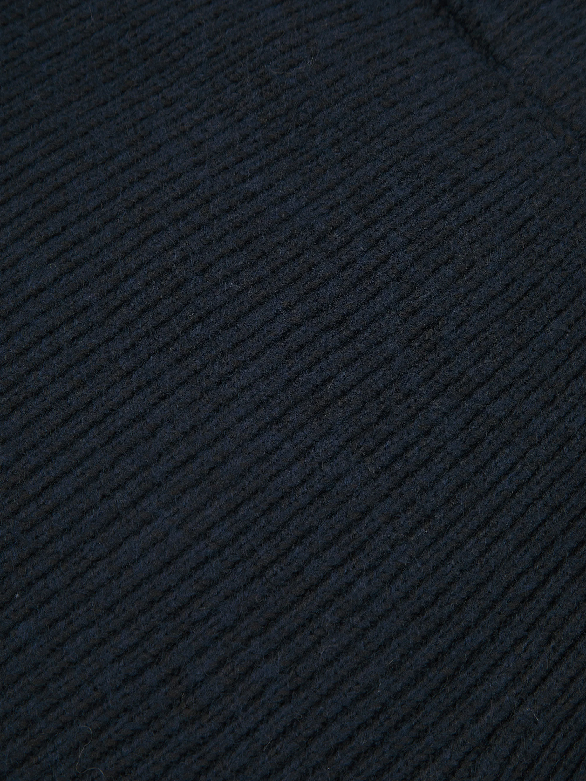 'DELPHINE' CUFF DETAIL KNITTED JOGGERS NAVY - Image 5