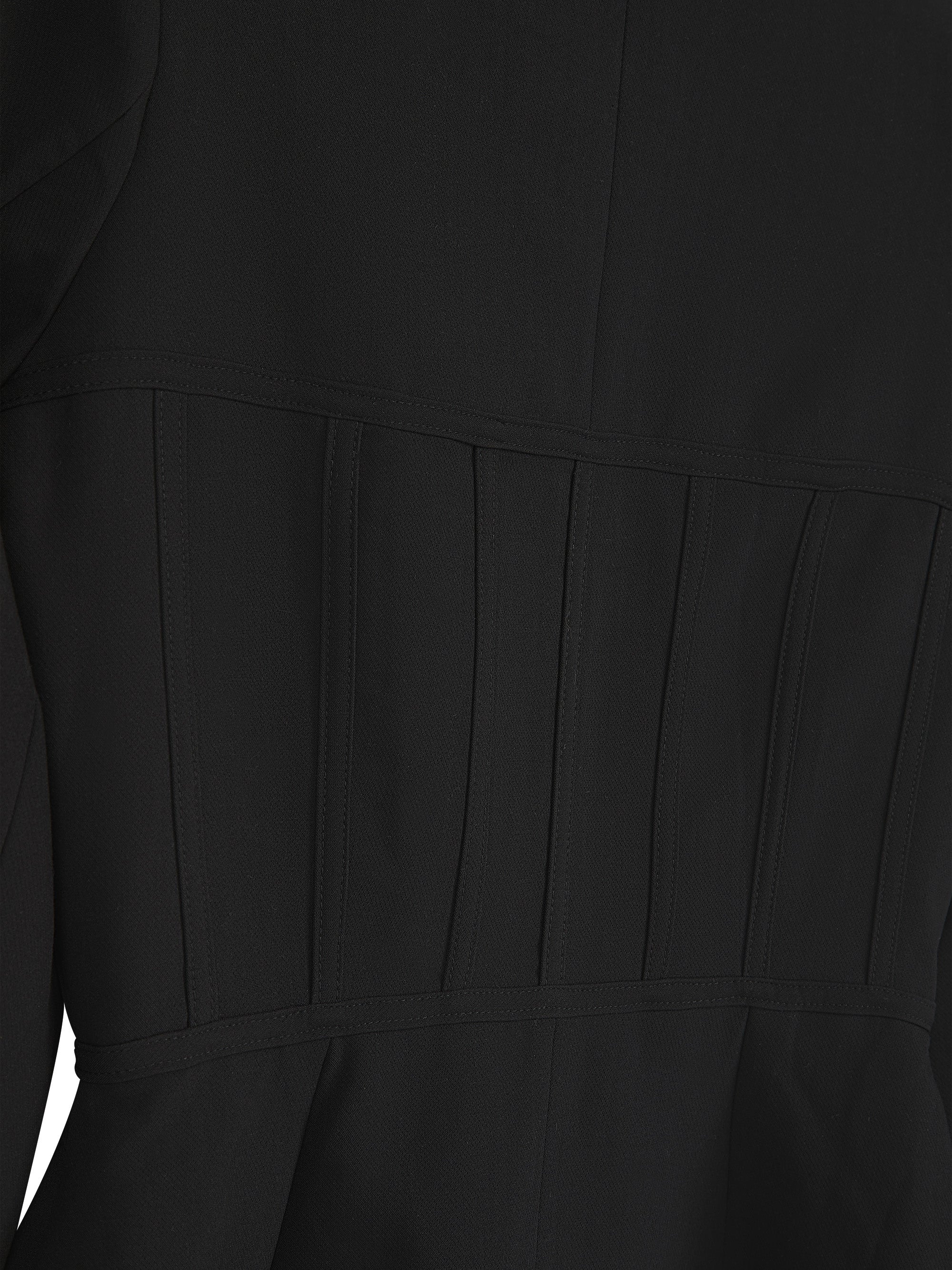 'BELLA' HOURGLASS CORSET BLAZER DRESS BLACK - Image 5