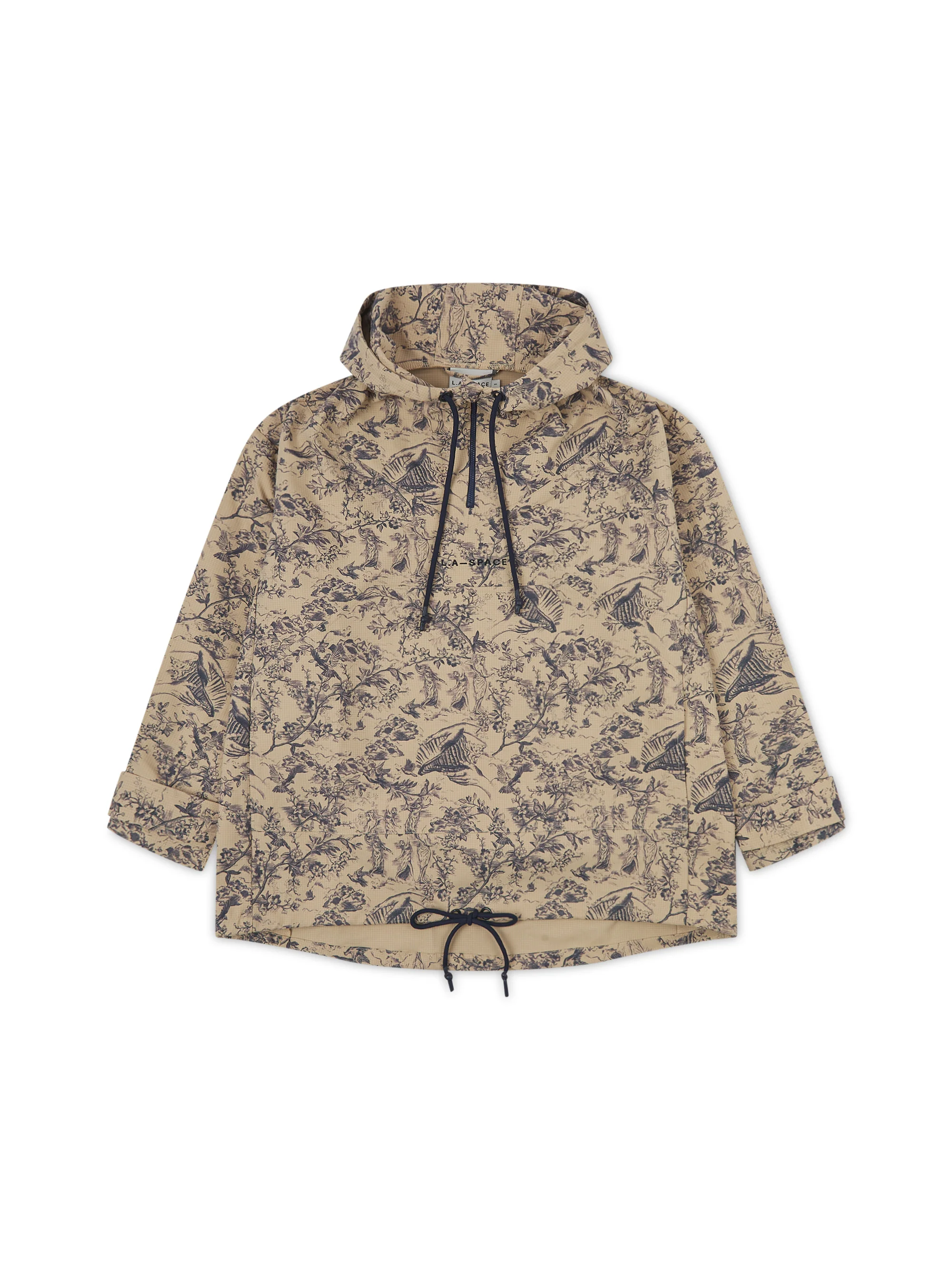 'VERMONT' OVERSIZED SIGNATURE PRINTED HOODED ANORAK - Image 5