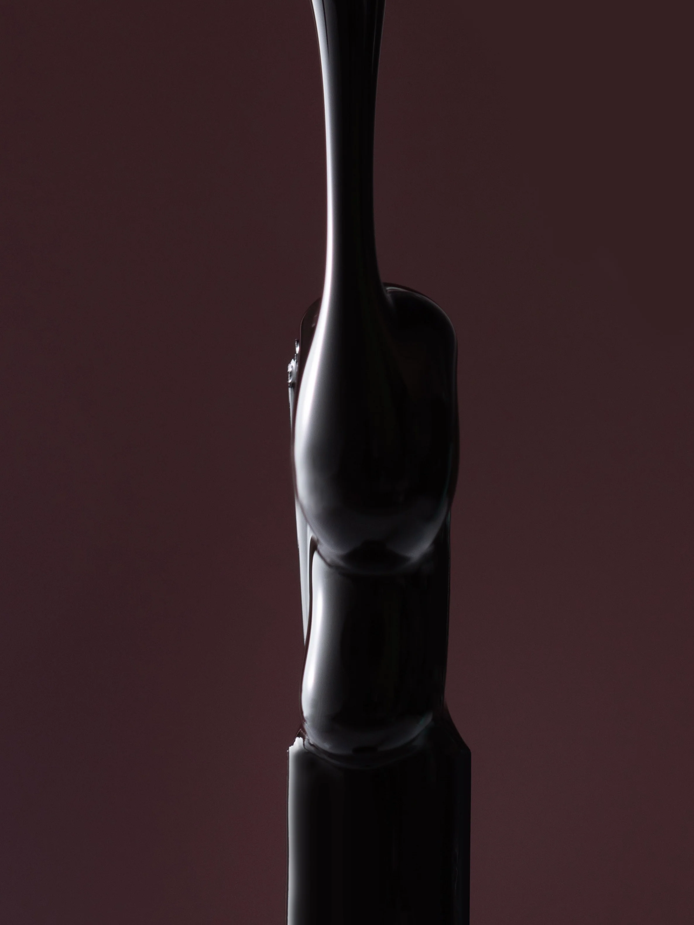 L.A-S X BIO SCULPTURE GHOST NOIR NO.324 NAIL POLISH