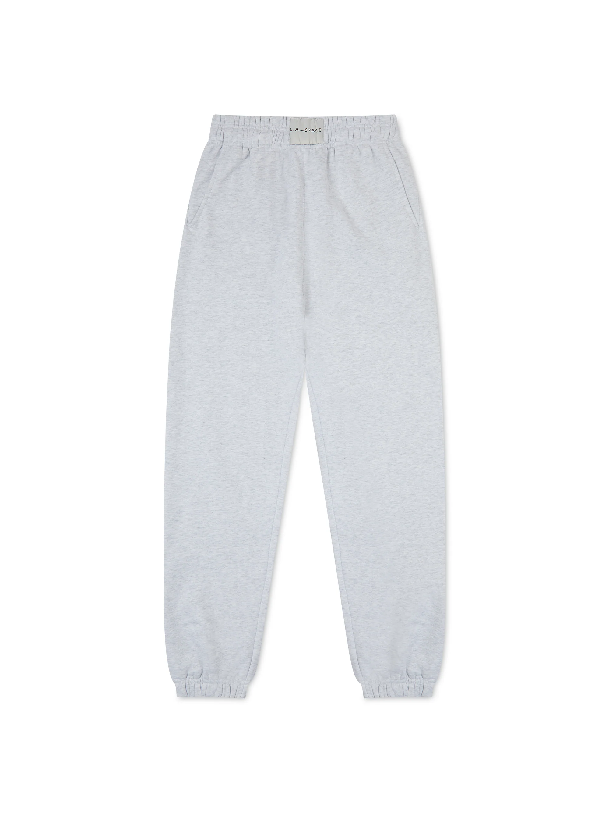 L.A-S RELAXED FIT JOGGERS IN LIGHT GREY MARL - Image 3