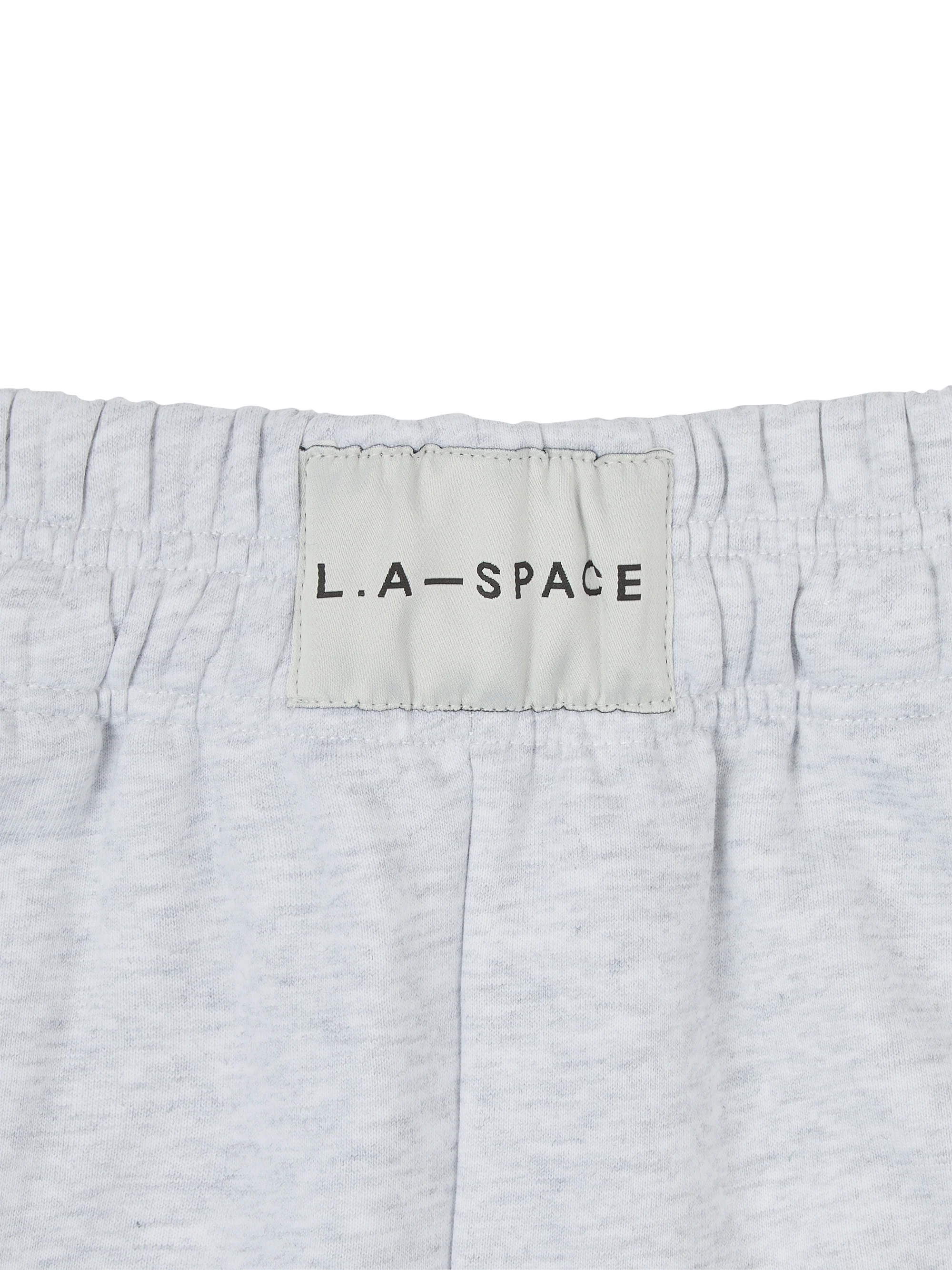 L.A-S RELAXED FIT JOGGERS IN LIGHT GREY MARL - Image 5