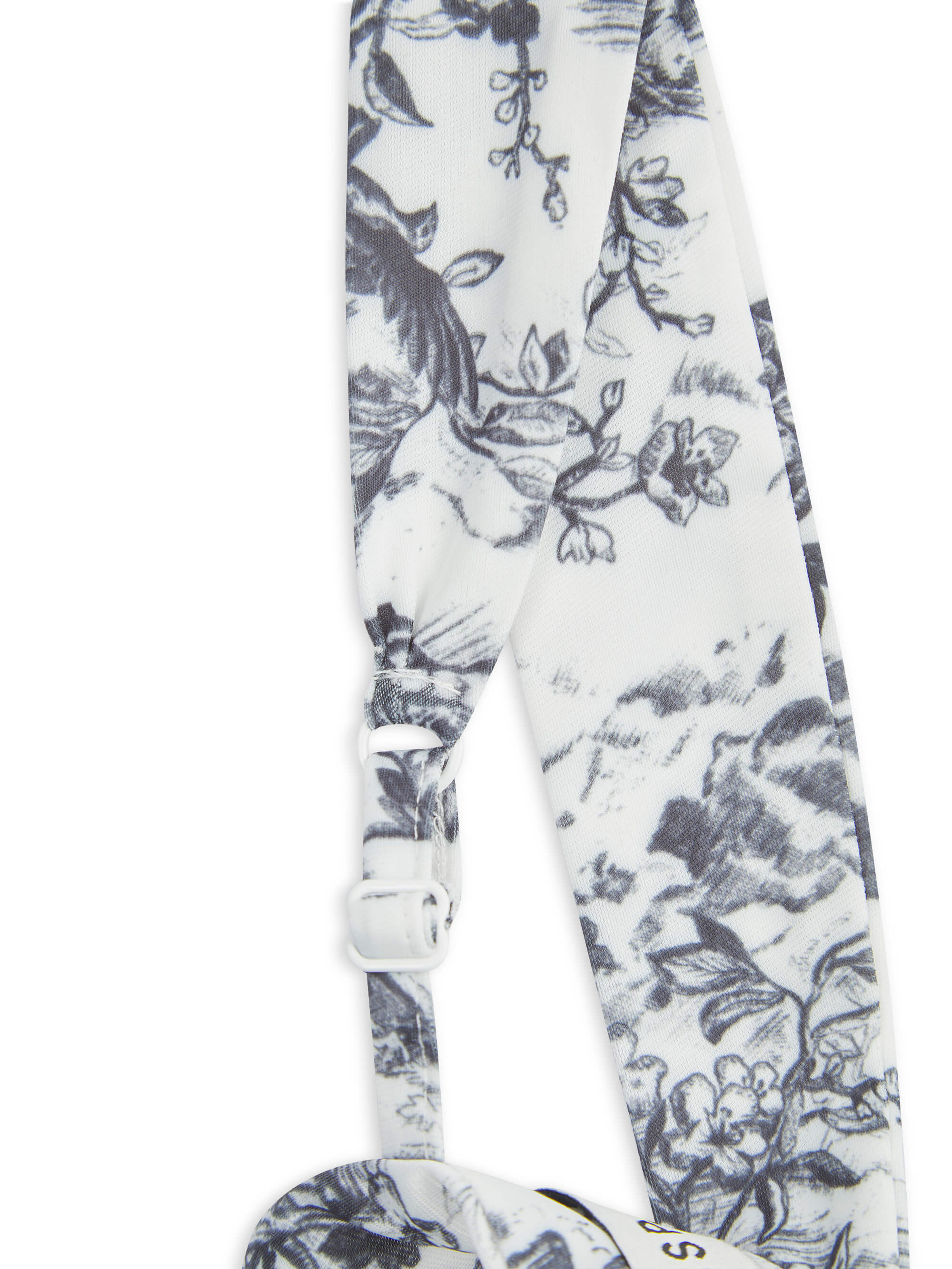 'SELENE' UNDERWIRE SCULPT BIKINI TOP TOILE WHITE MULTI - Image 6