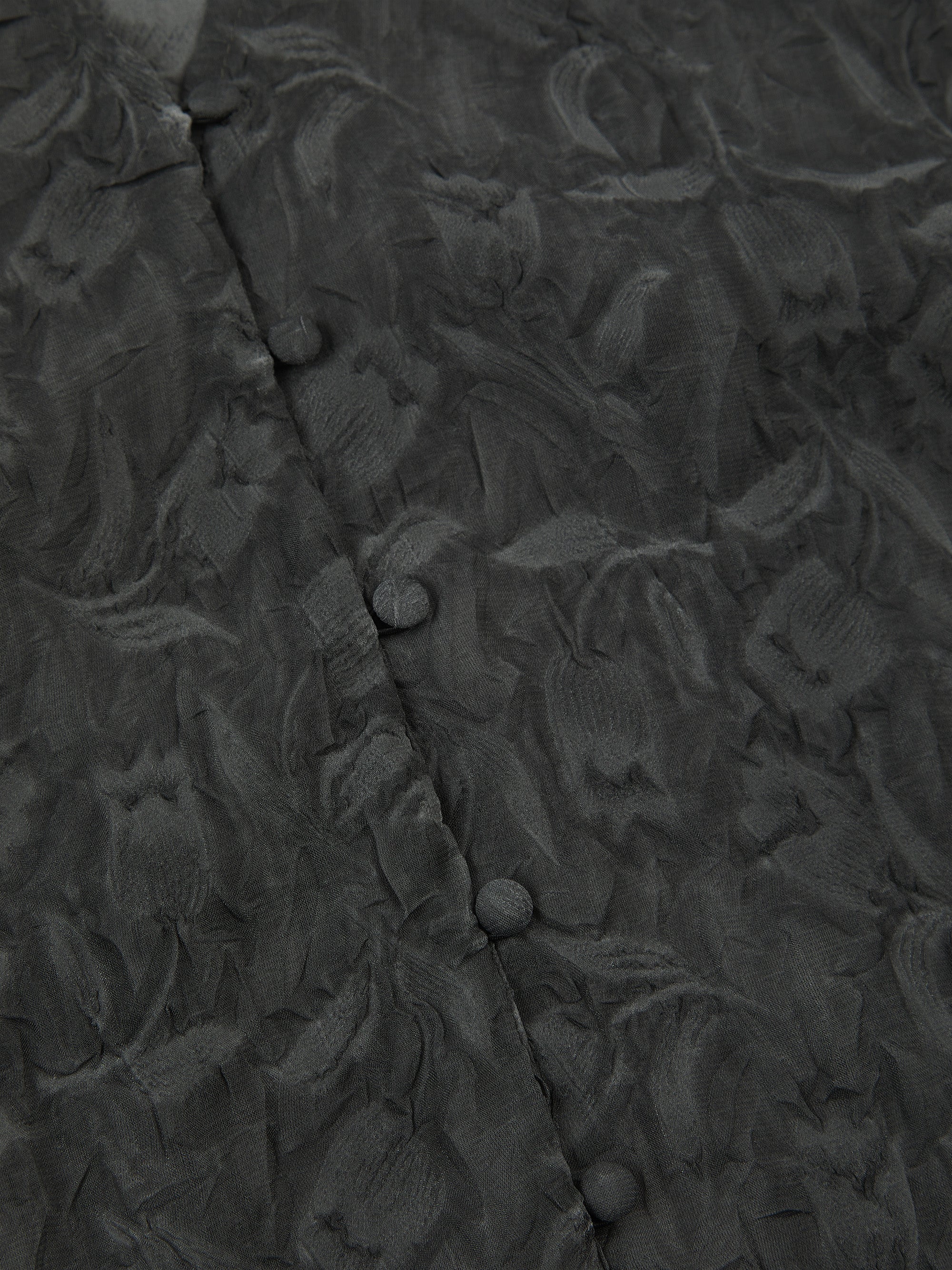 'BELLE' SHEER CRINKLE BLOUSE SLATE GREY - Image 5
