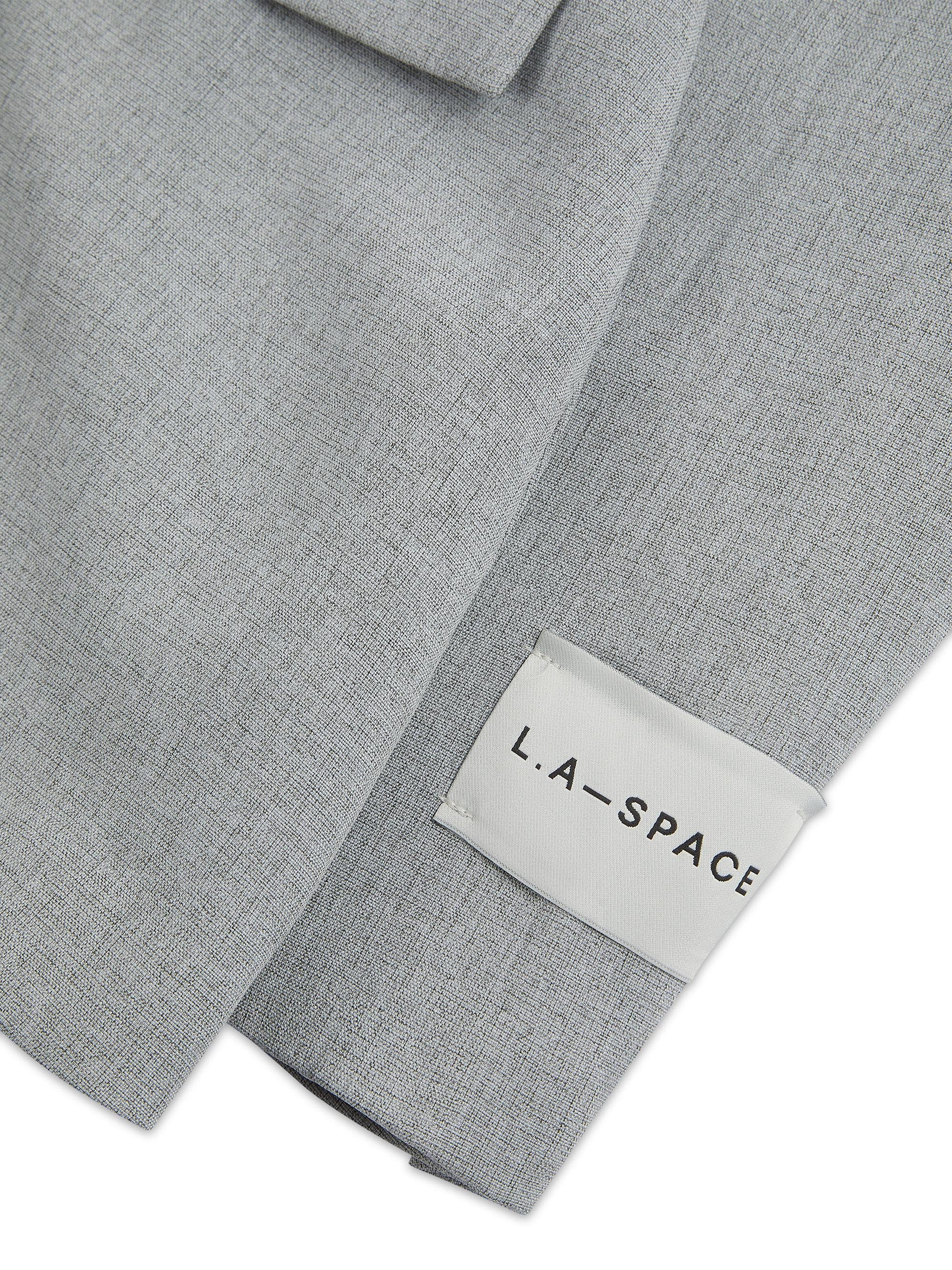 'ASTON' STRUCTURED HOURGLASS CINCHED WAIST BLAZER GREY - Image 6