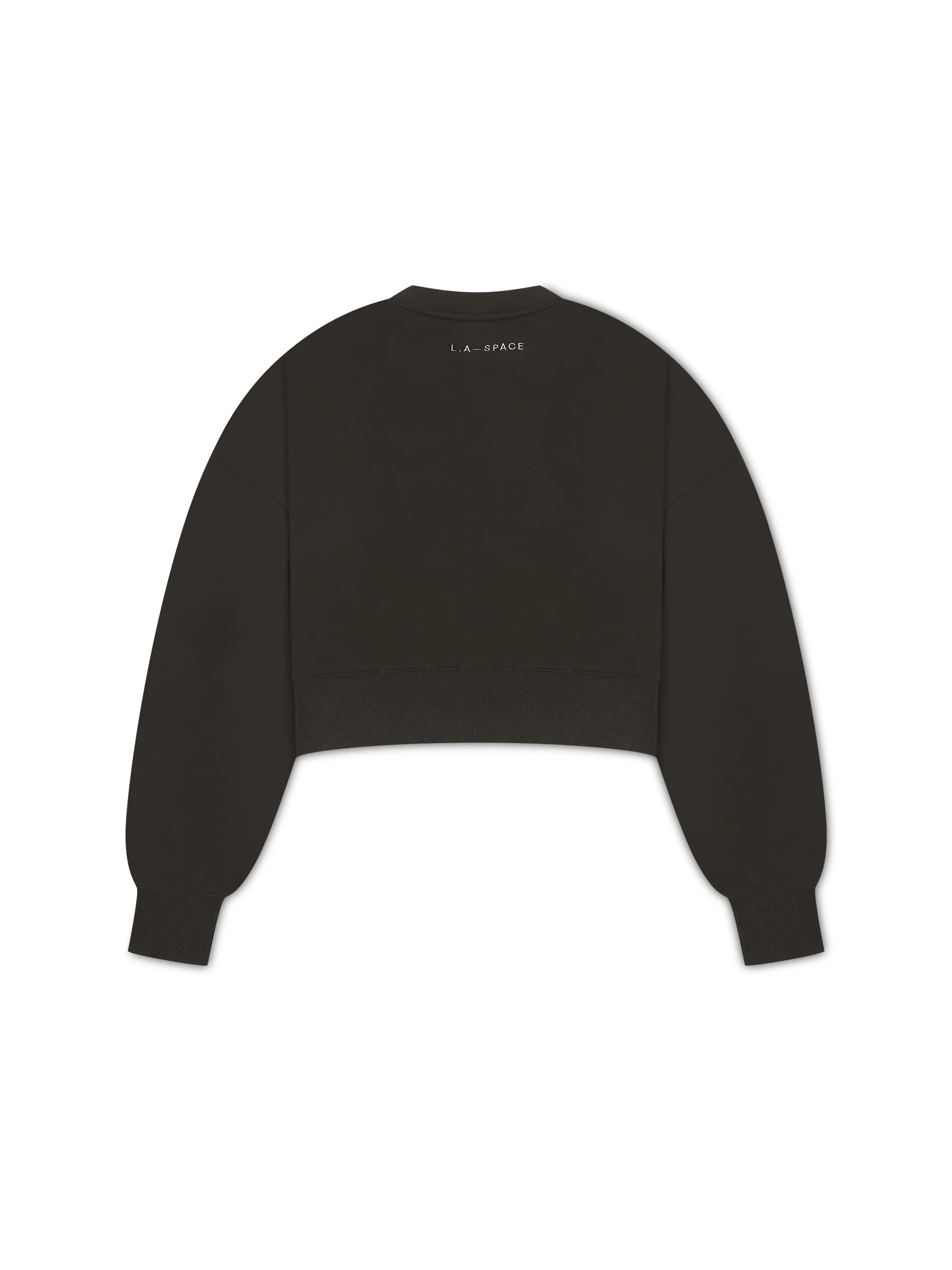 'UNIVERSITE' CROPPED OVERSIZED SWEATSHIRT SLATE GREY - Image 6